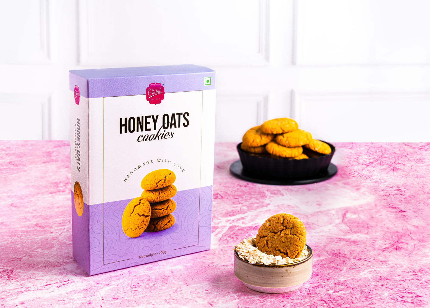 Honey Oats Cookies
