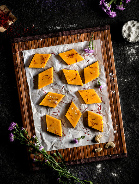 Kaju Kesar Katli